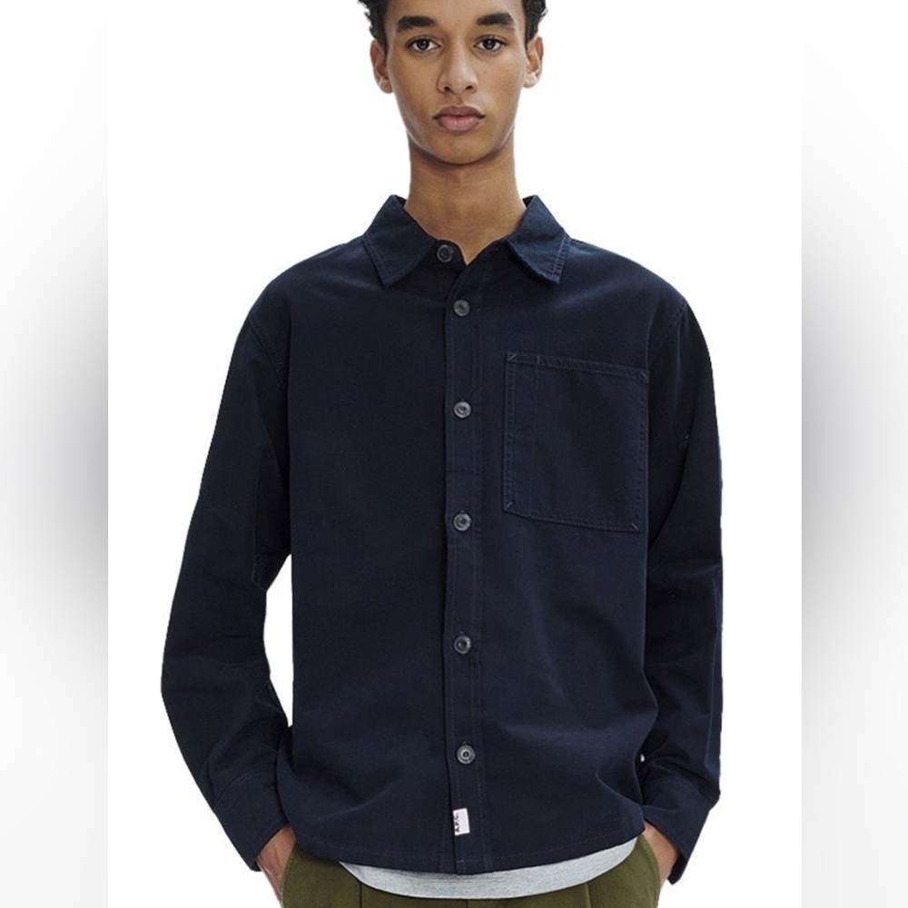 NWT APC Graham Cavalier Overshirt dark navy